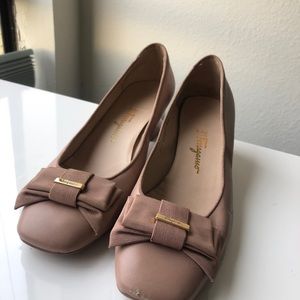 My Ferragamo low heel pumps
